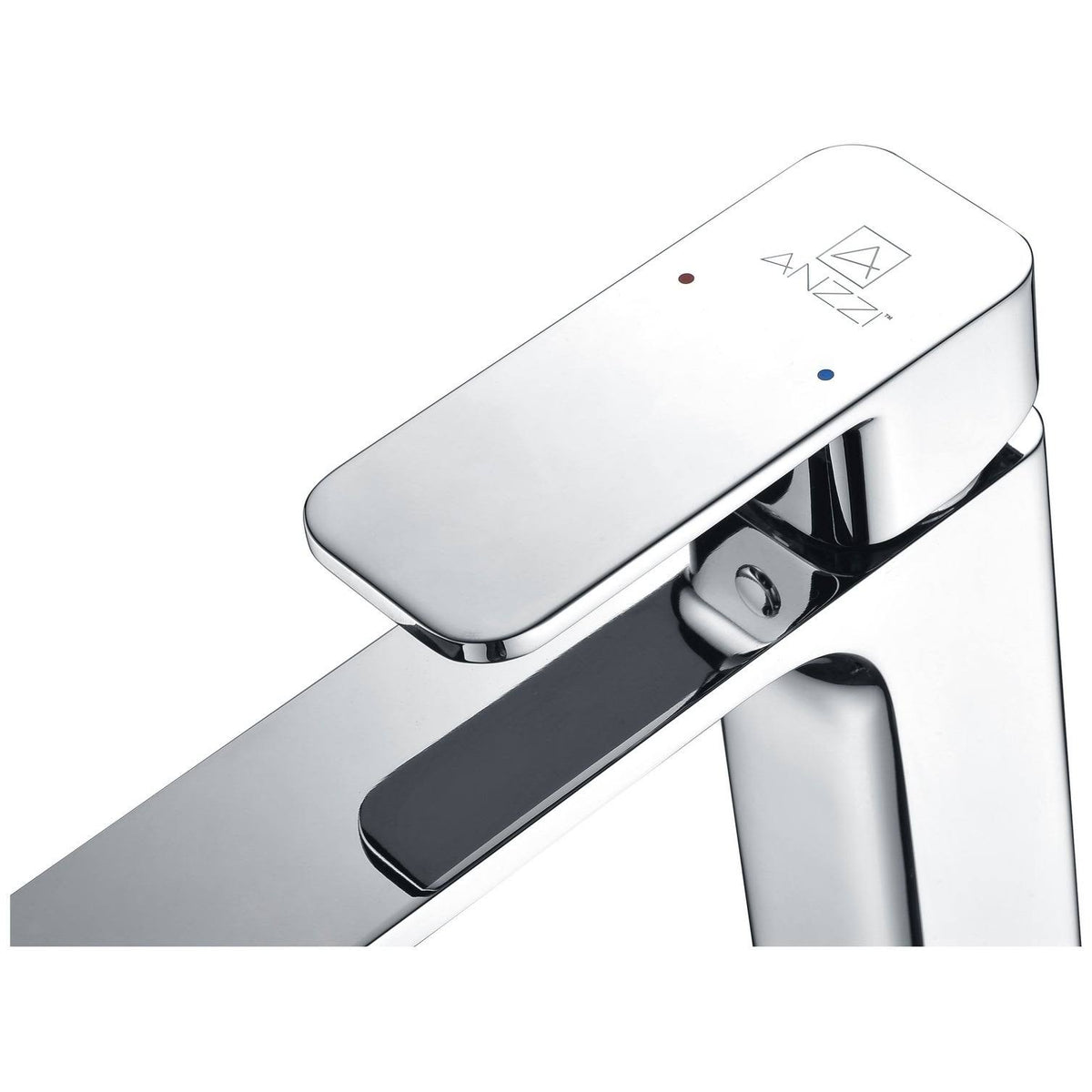 Polished Chrome Single Hole Single-Handle Bathroom Sink Faucet H842