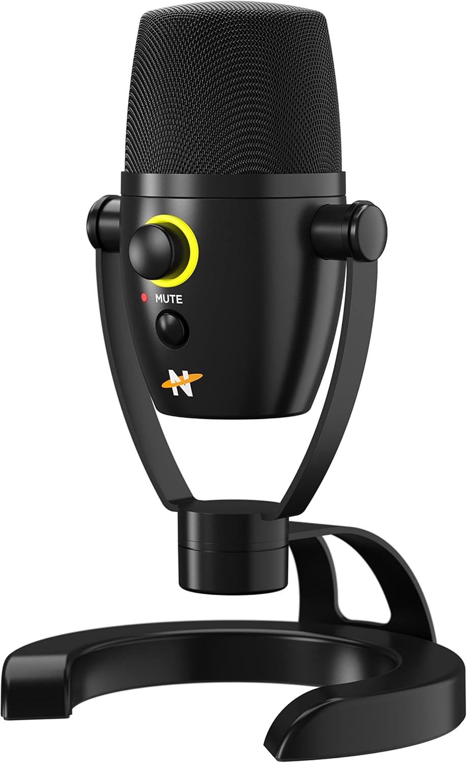 Black Pack of 2 Cardioid USB Desktop Condenser Conferencing Microphone U1400
