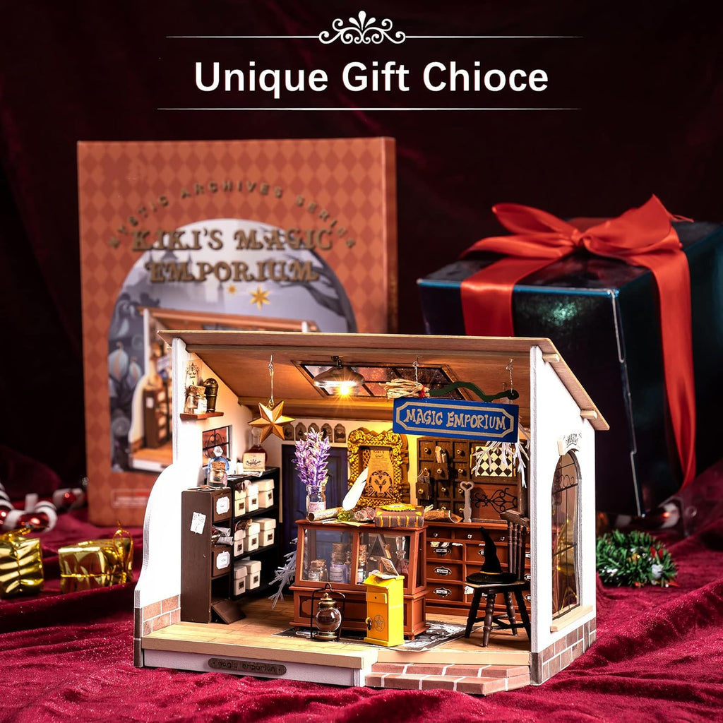DIY Miniature House Kit with LED Light V501