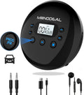 Portable CD Player with FM Transmitter, Anti-Skip Protection, Headphones, Pack of 2 D417