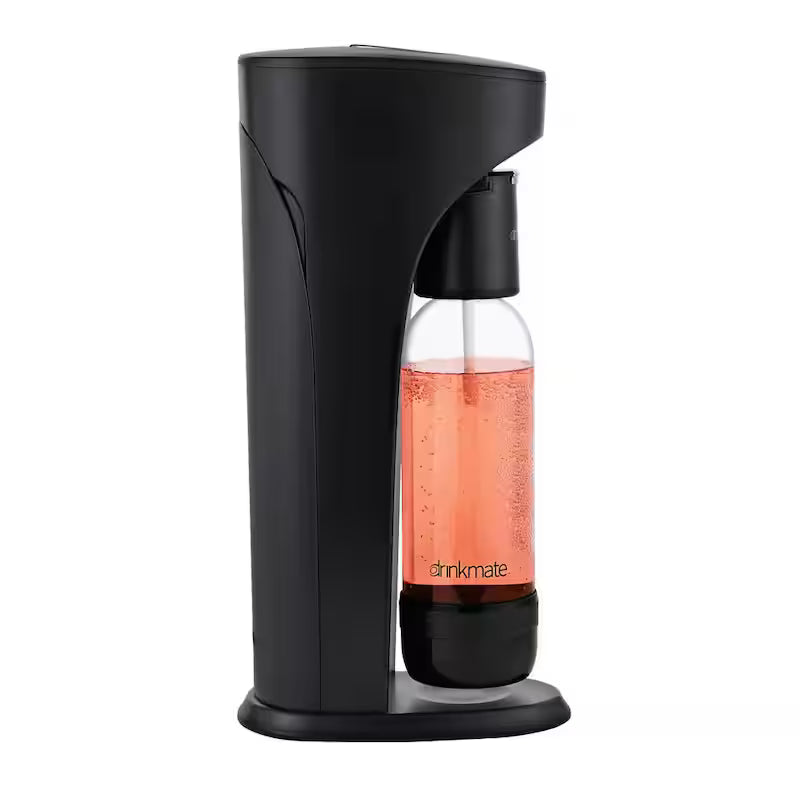 Matte Black Sparkling Water and Soda Maker Machine G105
