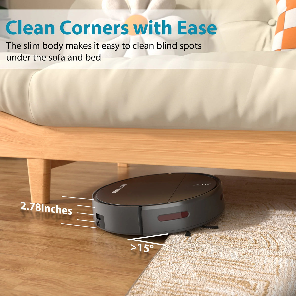 Robot Vacuum Cleaner with 2800Pa X5697