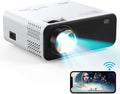WiFi Mini Projector Portable, 1080P Supported, 6000L Brightness, 200" Display, Pack of 2 V96386