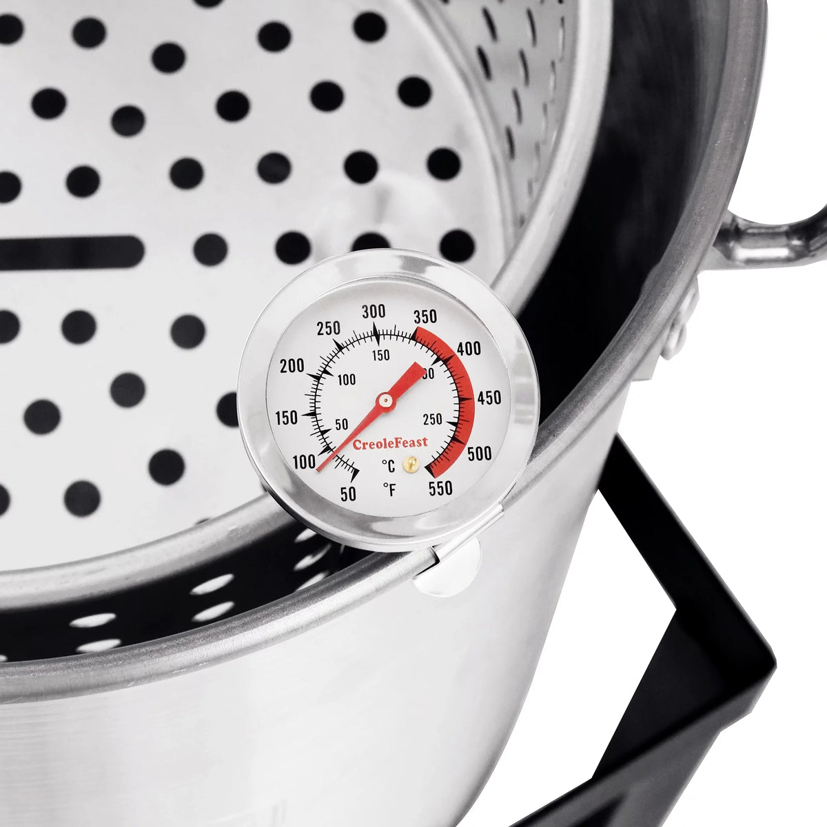 30 Qt. Turkey and 10 Qt. Fish Fryer Boiler Steamer Kit with Marinade Injector V6788