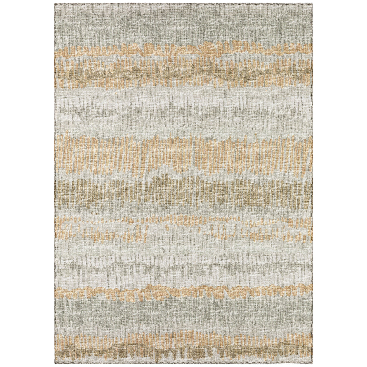 Green 3' x 5' Non-Skid Area Rug R324