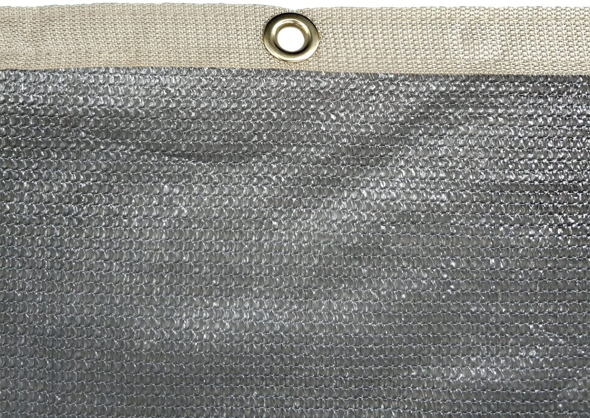 RV Awning Privacy Screen Shade Panel Kit Sunblock Drop 10 x 16ft, Grey E2876