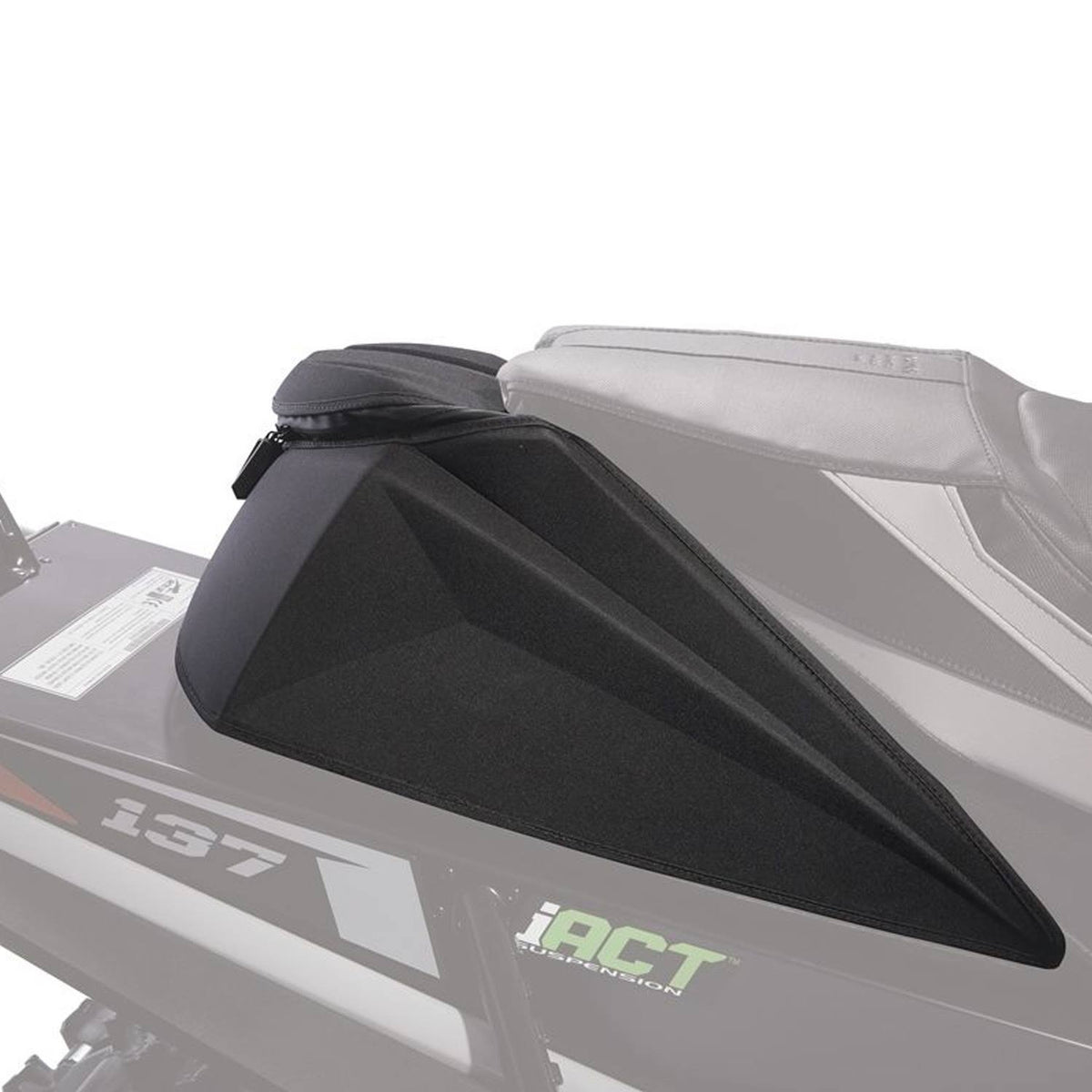 Black Mid Size Tunnel Trail Pack Bag U57089