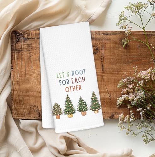 Christmas Tree Kitchen Towels 16x24 Inch S985