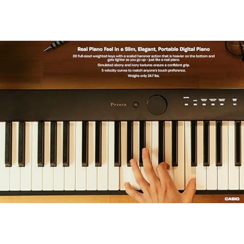 88-Key Weighted Digital Piano with Bluetooth U815