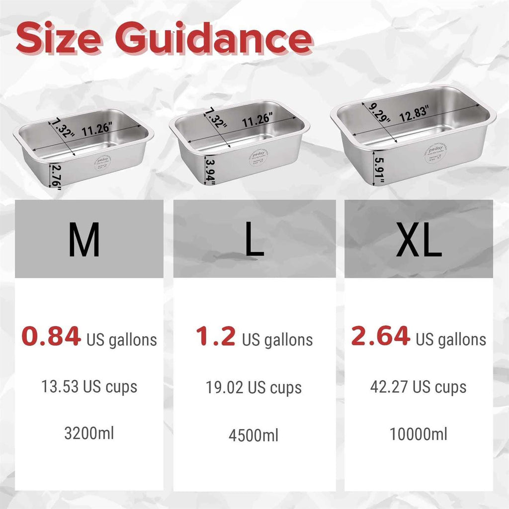 Large 304 Stainless Steel Dog Bowl M22225