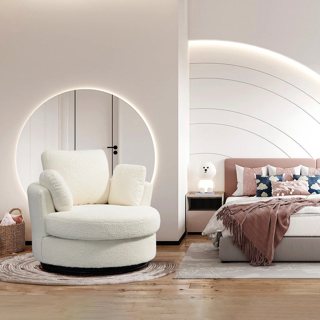 Sherpa Swivel Chair A6960