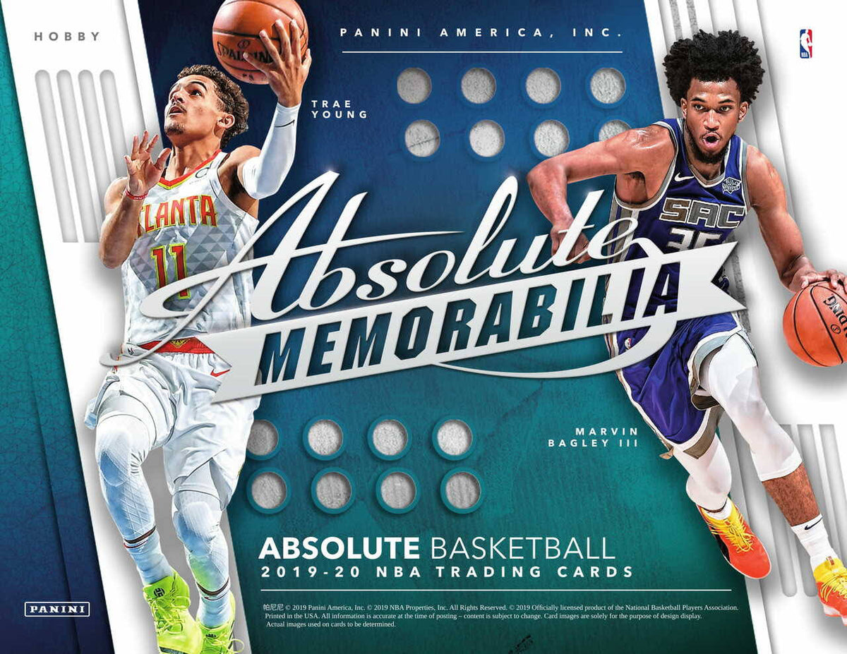 2019-20 Panini Absolute Memorabilia Basketball Hobby Box M221162