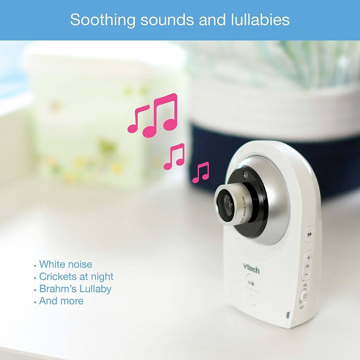 Video Baby Monitor with Wide Angle and Standard Lens Z474138