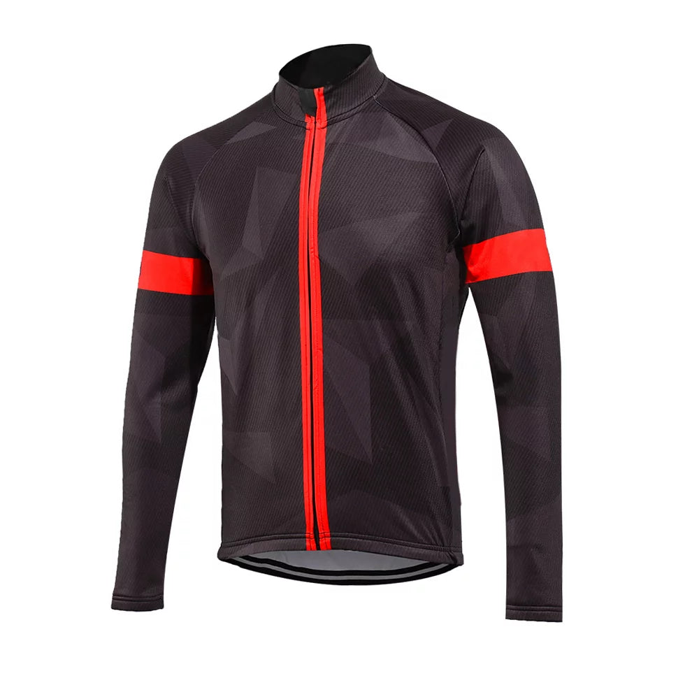 Men's Long Sleeve Cycling Jersey with 3D Padded Pants P60923