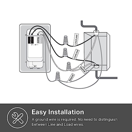 White 3-Pack Smart Light Switch O2438