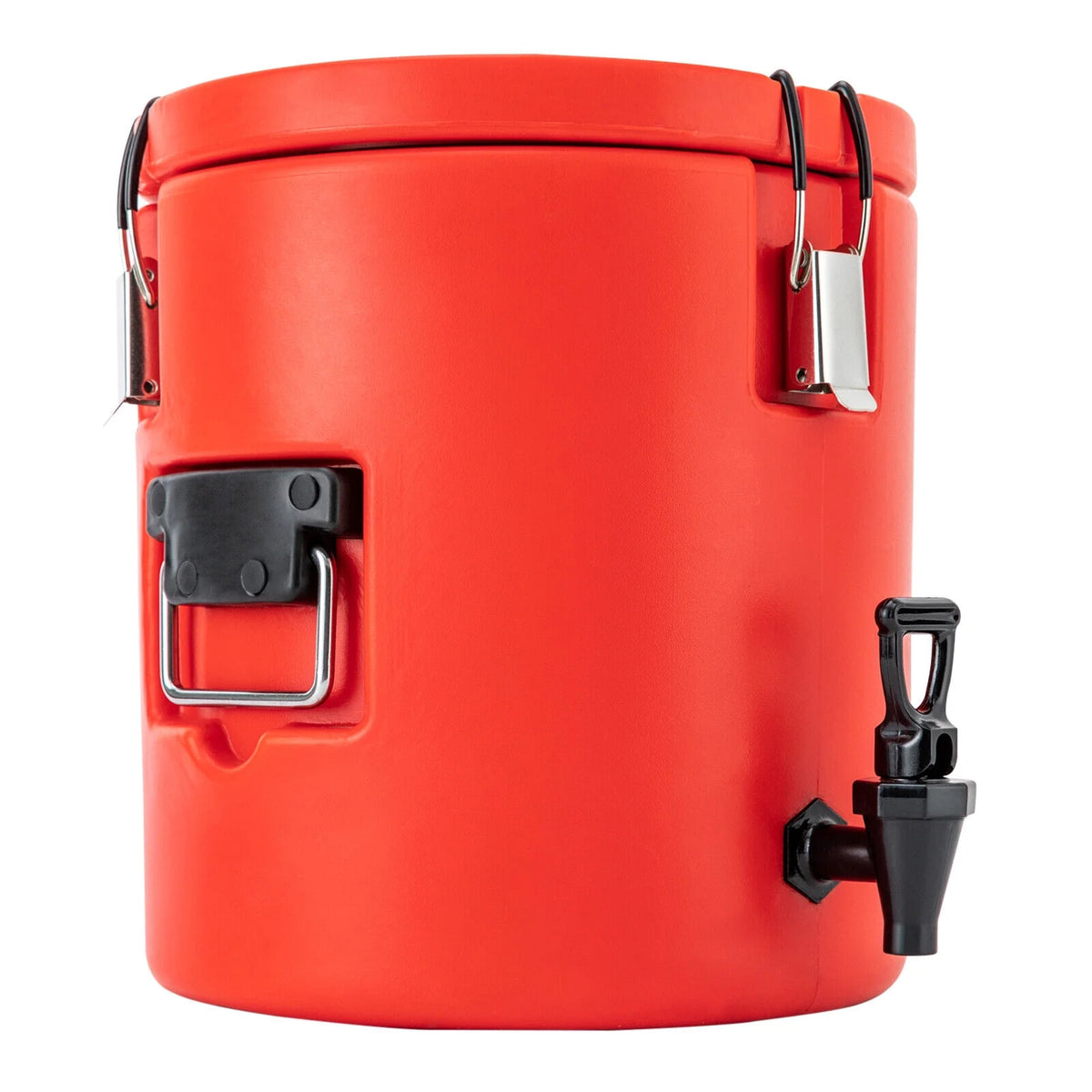 15L Round Stainless Steel Insulated Beverage Dispenser with Lid Y352