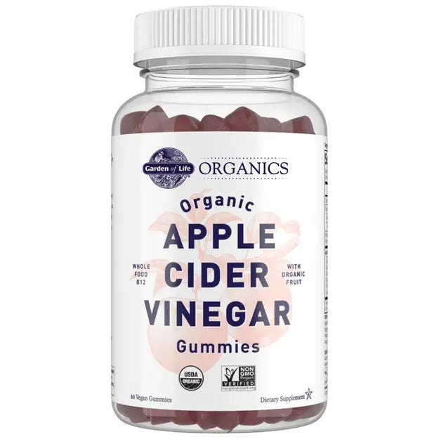 Organic Apple Cider Vinegar 60 Gummies T7144