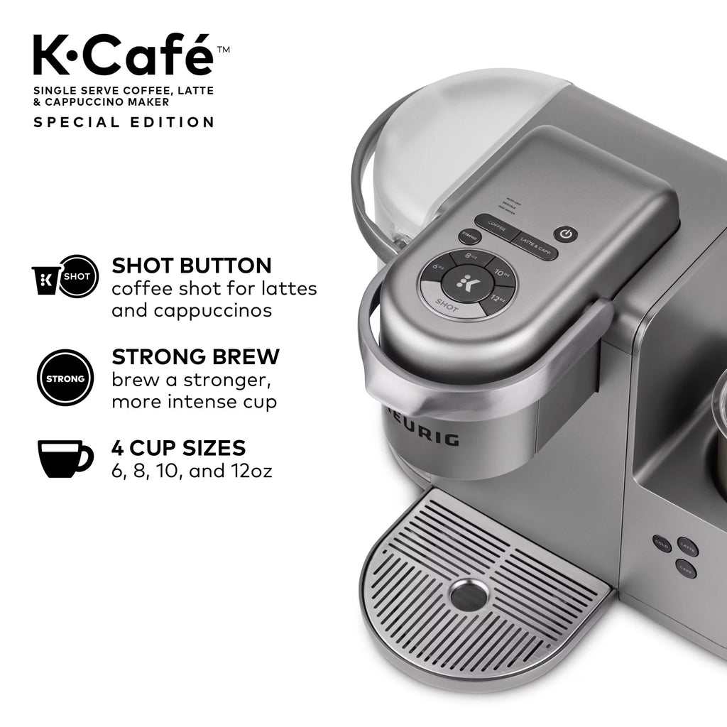 Single Serve K-Cup Pod Coffee, Latte and Cappuccino Maker I842