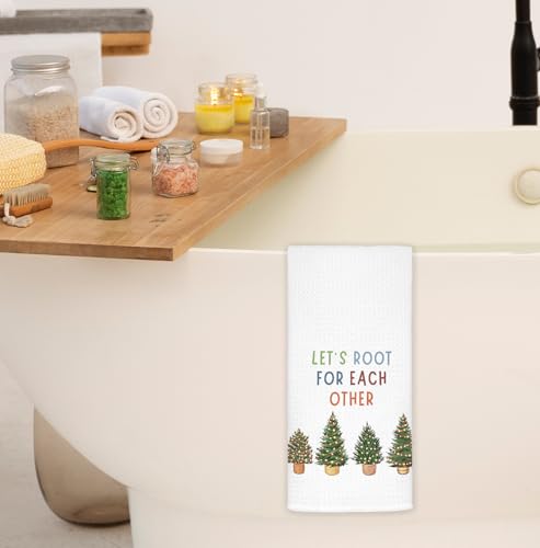 Christmas Tree Kitchen Towels 16x24 Inch S985