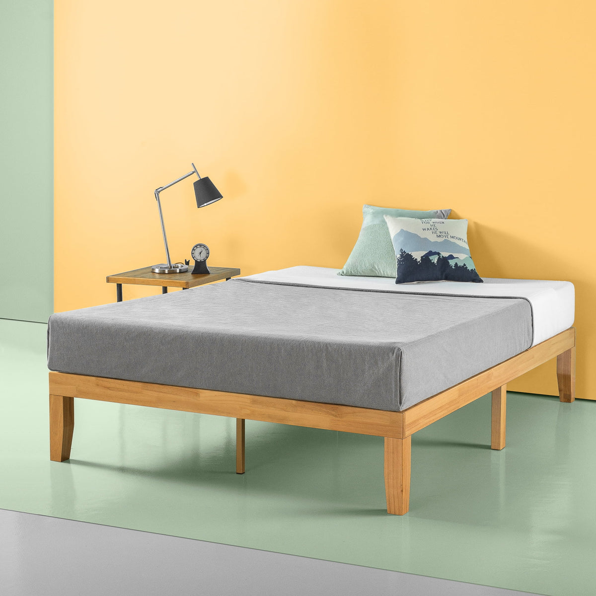 14 Wood Platform Bed Twin M162