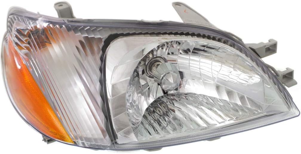Passenger Side Headlight Assembly with Bulbs A9650