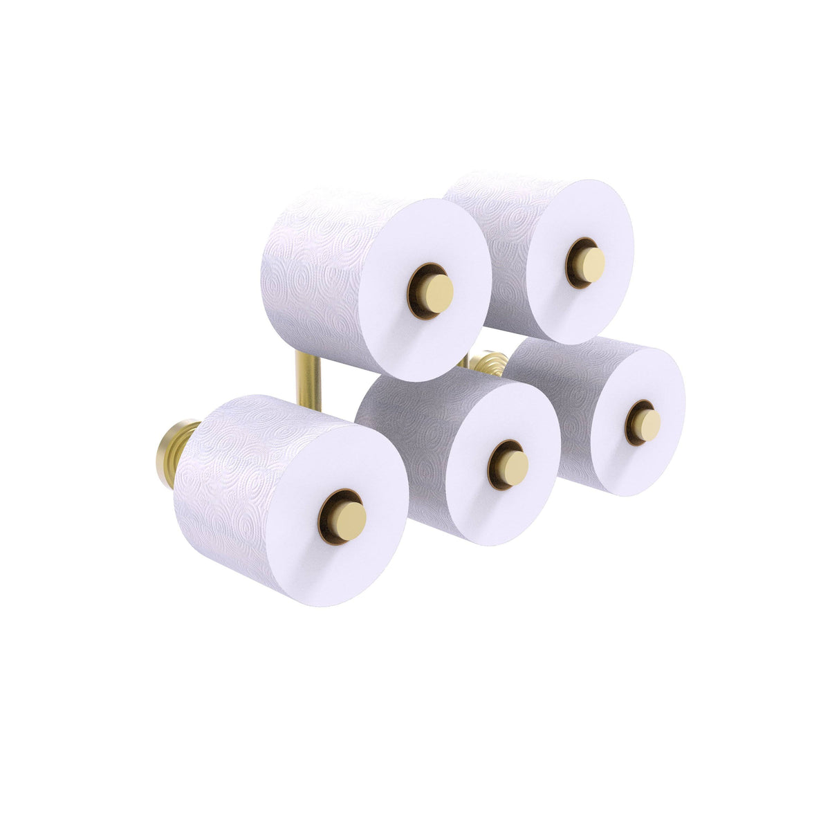 Satin Brass Wall Mount Toilet Paper Holder R34475