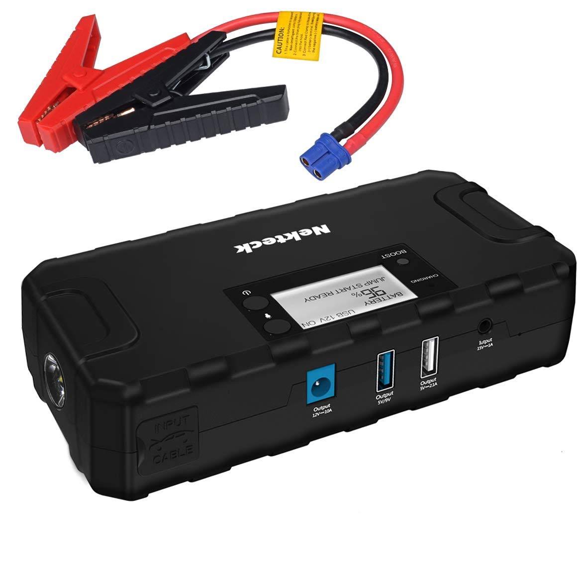 Portable 600A Peak 16800mAh Car Jump Starter W56904