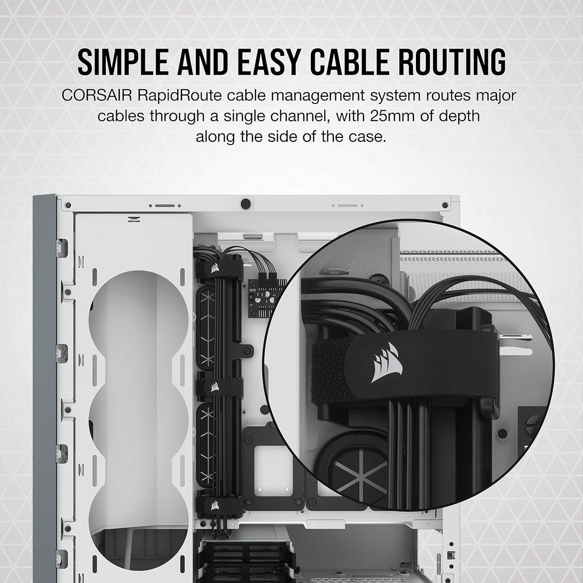 White Tempered Glass Mid-Tower ATX PC Case L613