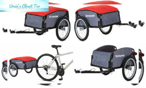 Red/Gray Cargo Trailer T8693