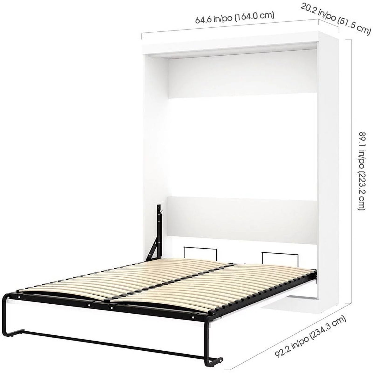 4 Piece Queen Wall Bed Set T328099