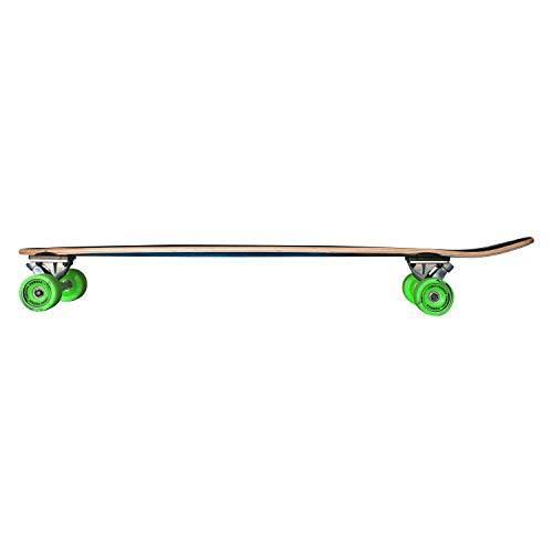White Kicktail Longboard Complete Y111