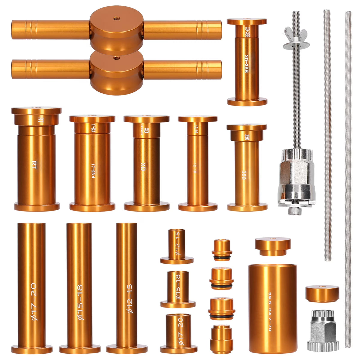 Bike Hub Bearing Tool Kit with Ratchet Repairing Tools A666