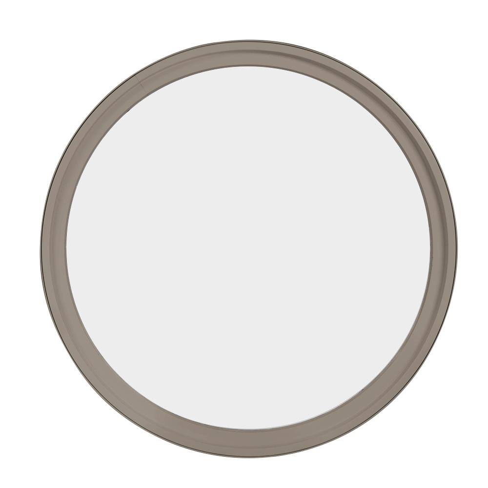 18-in x 18-in Round Sandstone Window in Brown N54400