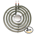 2-Pack 6 inch 4 Turns Surface Burner Element for Range, Stove & Cooktop Y394