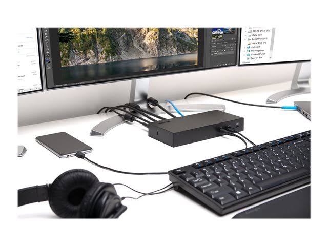 Universal USB-C 10Gbps Video Docking Station with 60W PD M103