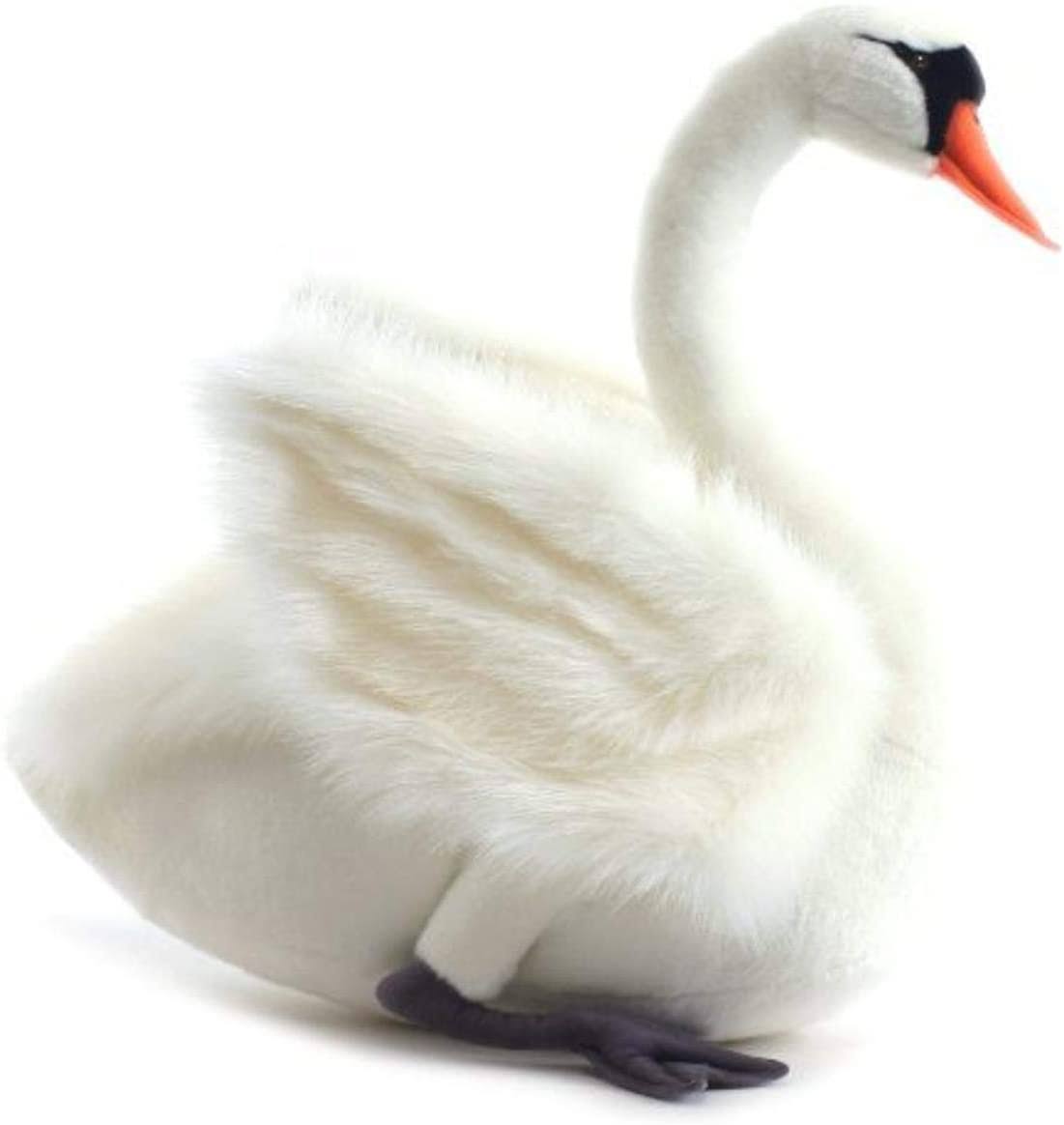 White Plush Swan J974092
