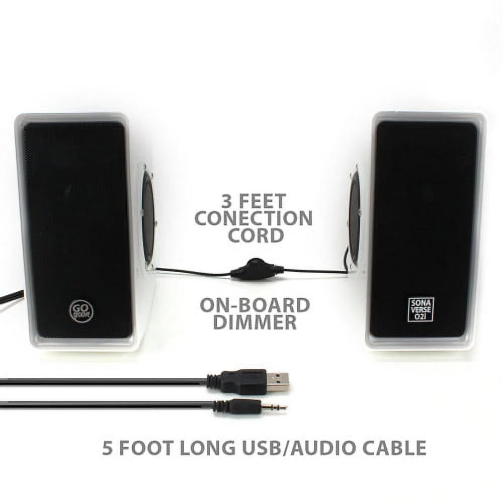 Computer Speaker System with USB Power and Passive Subwoofers K36932