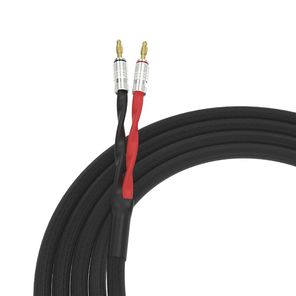 Black TechFlex 15 Feet Speaker Cable H406917