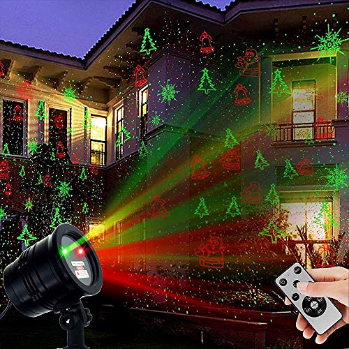 Red and Green LED Star Show Projector Light S56922