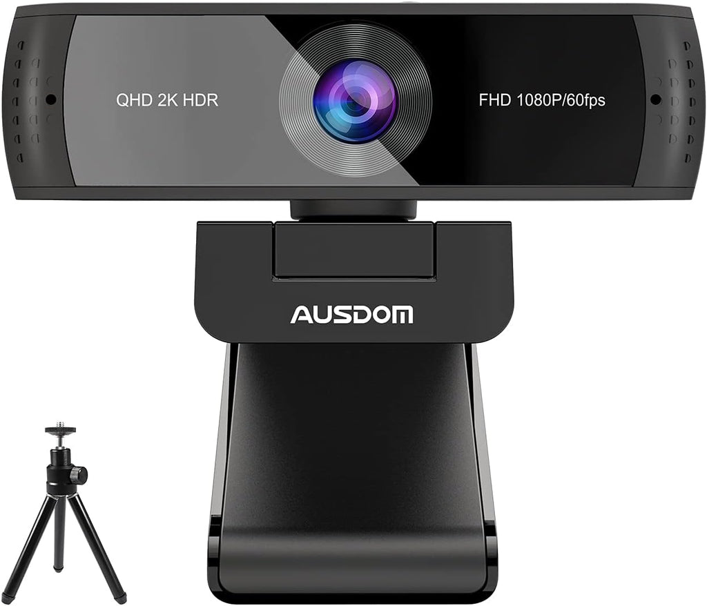 2K QHD AutoFocus Webcam with Dual Noise Cancelling Microphones I355