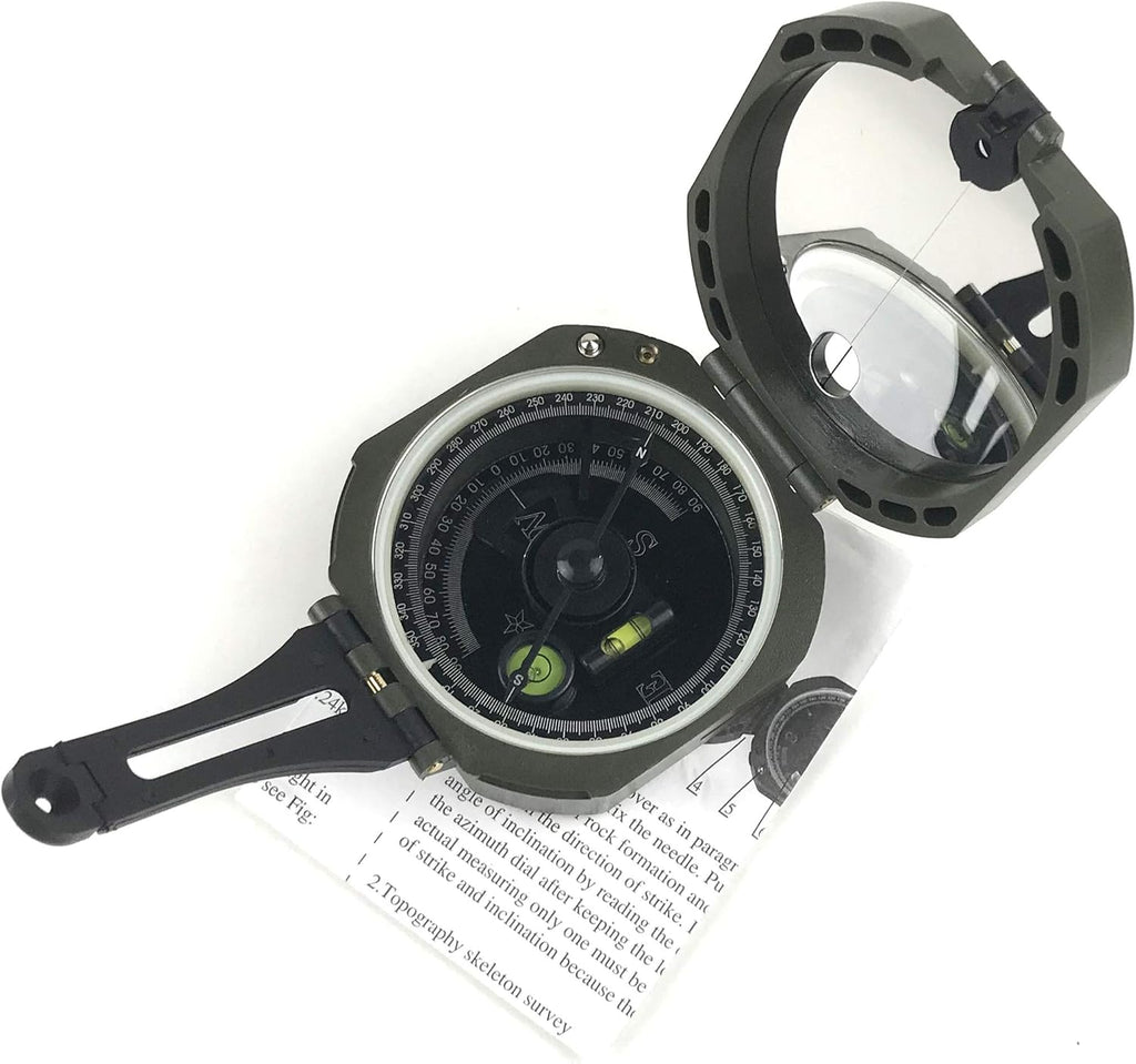 Lensatic Military Compass with Mirror Z392