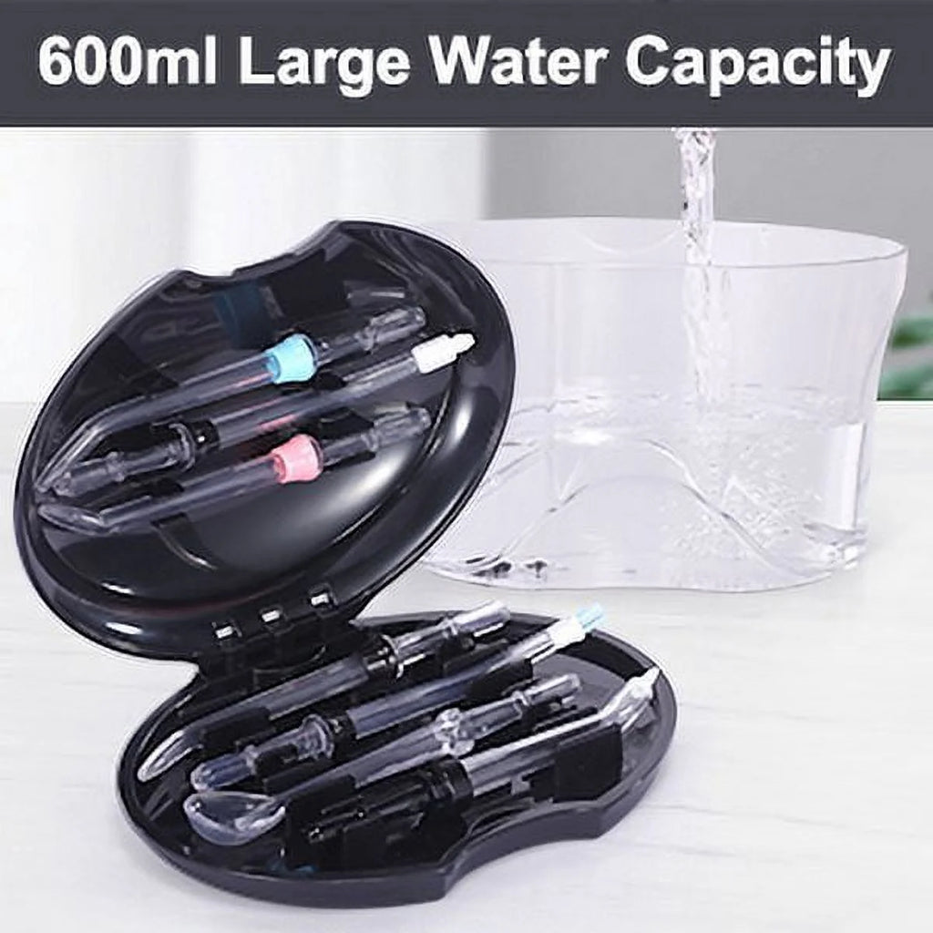Water Flosser Oral Irrigator with 10 Pressures & 8 Tips, 600ml E776