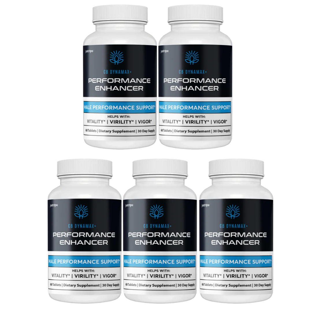 Male Performance Enhancer Support Supplement 5 Bottles R576281