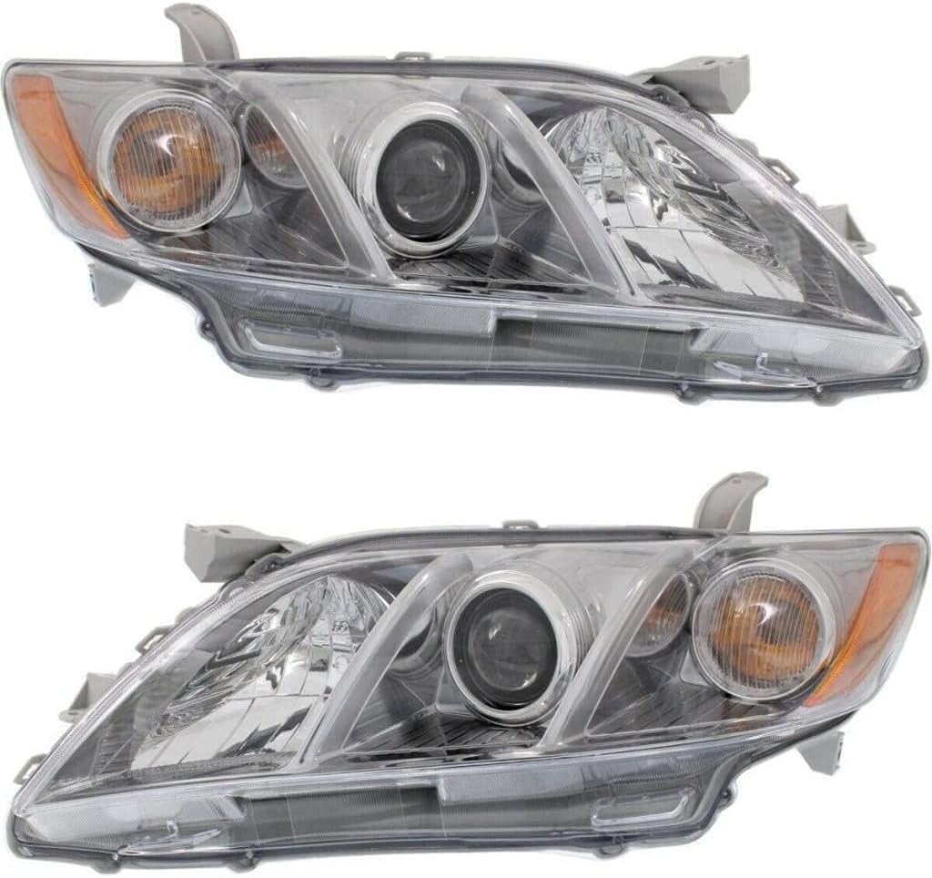 2007 2009 Toyota Camry Headlight Assembly Driver Left Side J23371