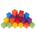 60pcs Colorful Wooden Building Blocks Stacking Game Y9523