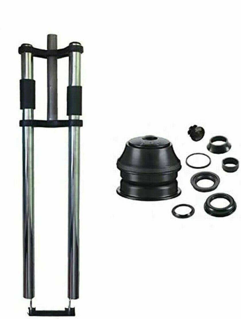 Bicycle Triple Tree Non Suspension Fork with Headset W23565