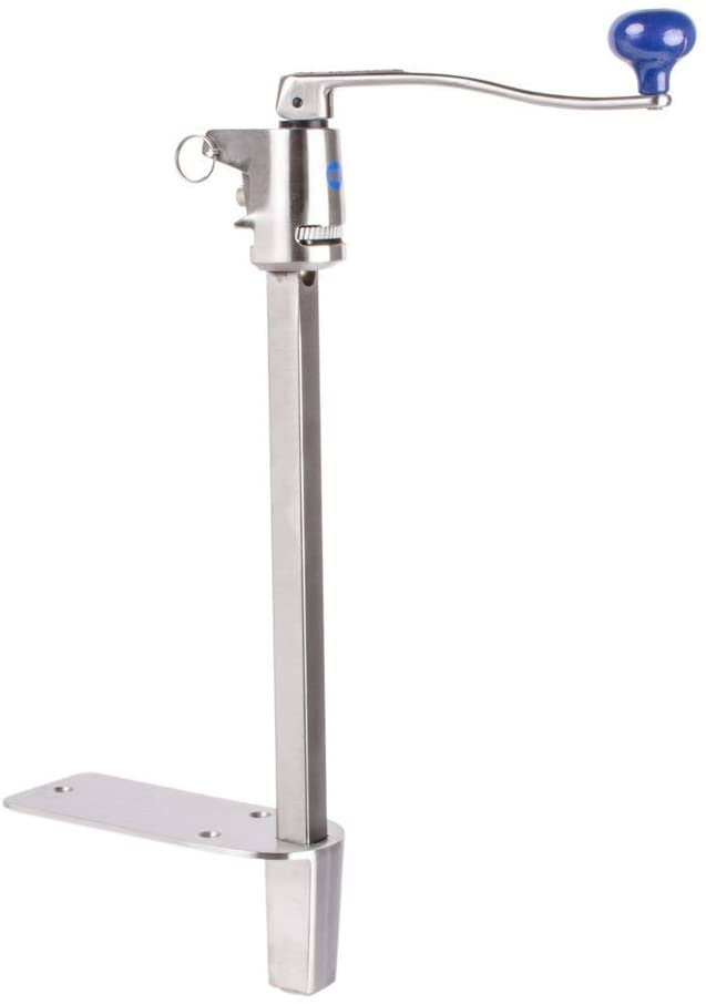 Stainless Steel Manual Can Opener with Base X28026