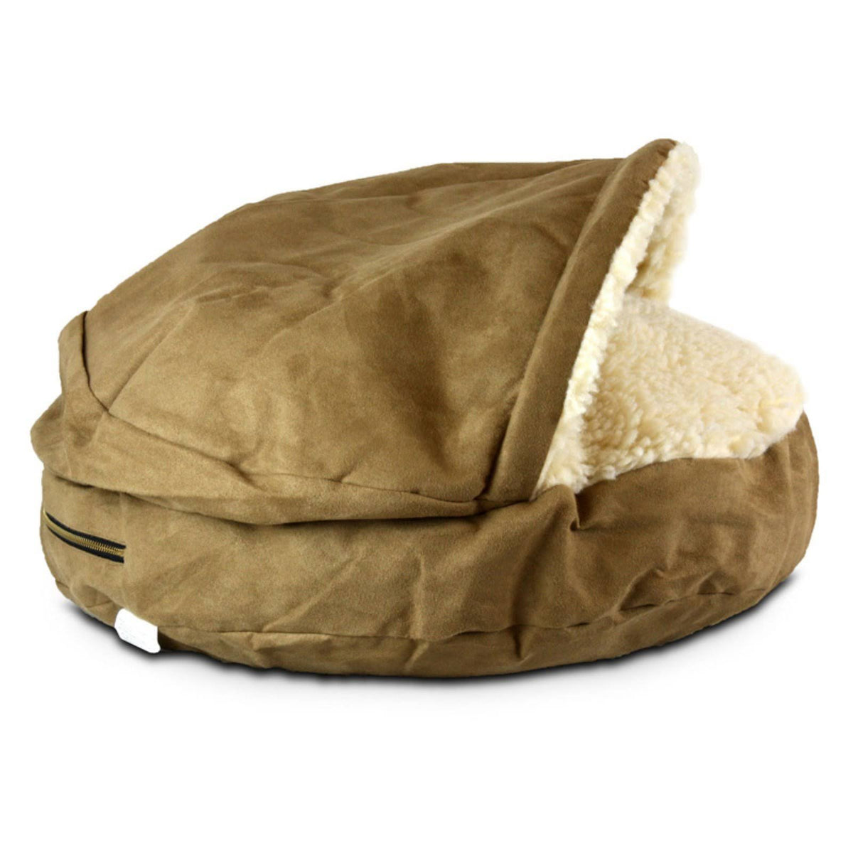 Orthopedic Micro Suede Pet Bed - Camel - Small T67715
