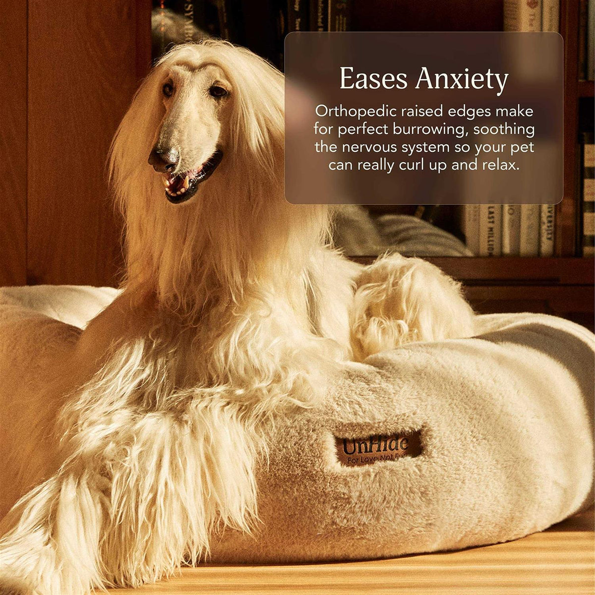 Extra Soft Dog Bed Removable Faux Fur Cover P467