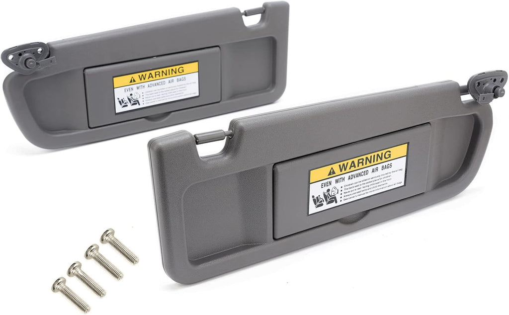 Left Driver & Right Passenger Side Sun Visor Compatible with 2006-2011 Honda Civic Pack of 2 Q23358
